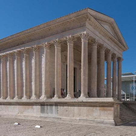 "Le Paisible" Clim Et Jardin En Centre Ville Nîmes Exterior photo